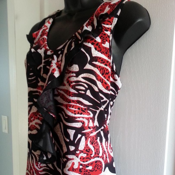 🔥HOT🔥Studio 59 Animal print blouse - Picture 2 of 8